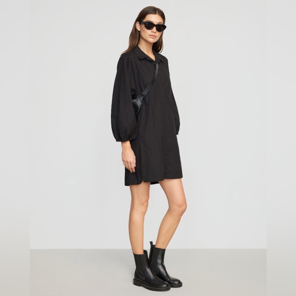 MODERN CITIZEN WHITE Clara Open-Back Button Down Dress - Picture 6 of 8